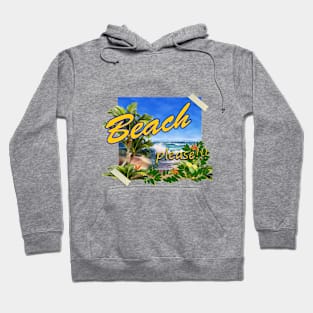 retro beach plase Hoodie